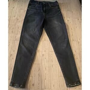 American Eagle Next Level Stretch Skinny Jeans Women’s Size 4 Short Dark Wash